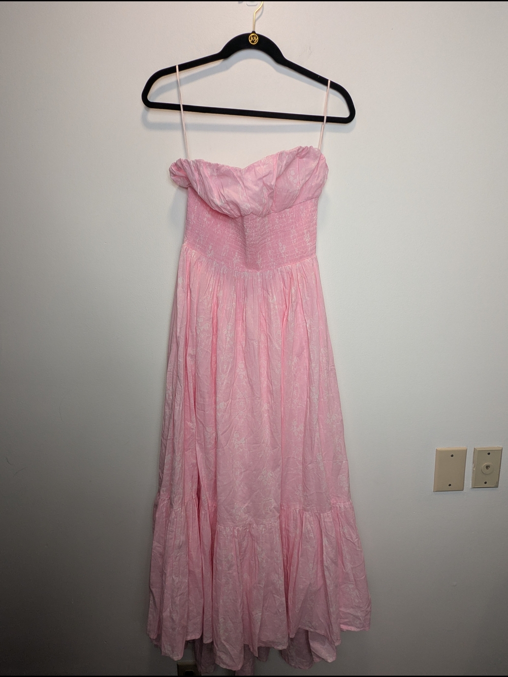 Altar'd State Strapless Pink Maxi Dress - Picture 4 of 10